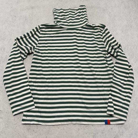 Kule Shirt Womens Small Turtleneck Stripe Pullover Casual Top - Picture 1 of 5